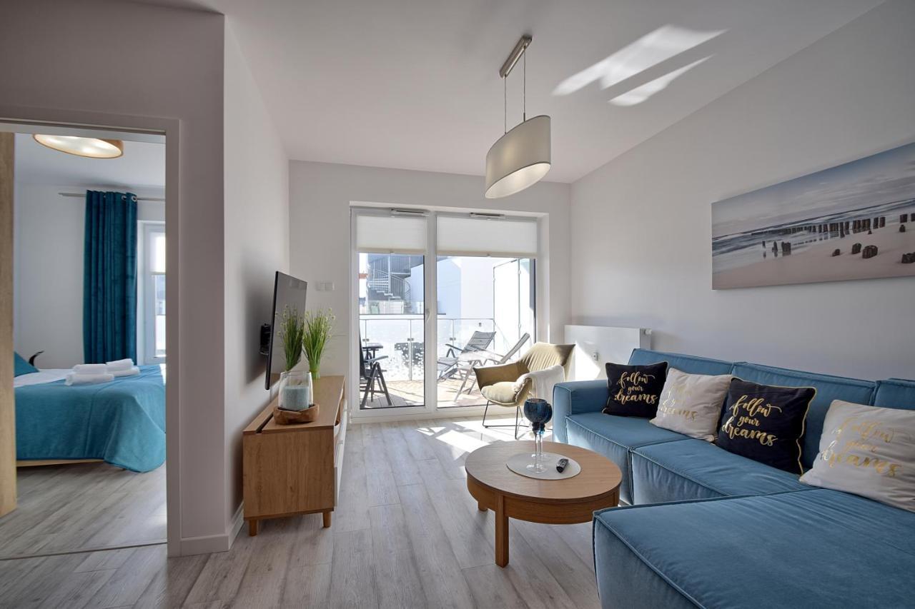 Apartament Nadmorskie Tarasy Spa Deluxe Kołobrzeg Exteriör bild