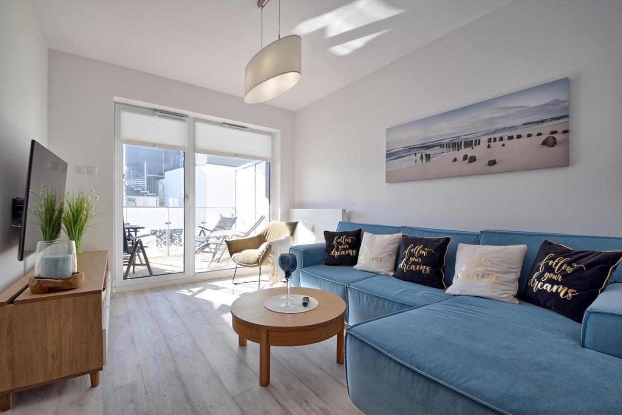 Apartament Nadmorskie Tarasy Spa Deluxe Kołobrzeg Exteriör bild