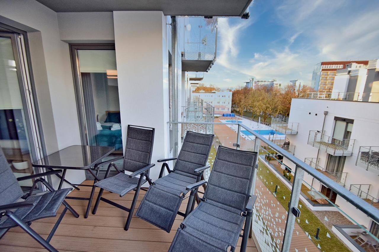 Apartament Nadmorskie Tarasy Spa Deluxe Kołobrzeg Exteriör bild